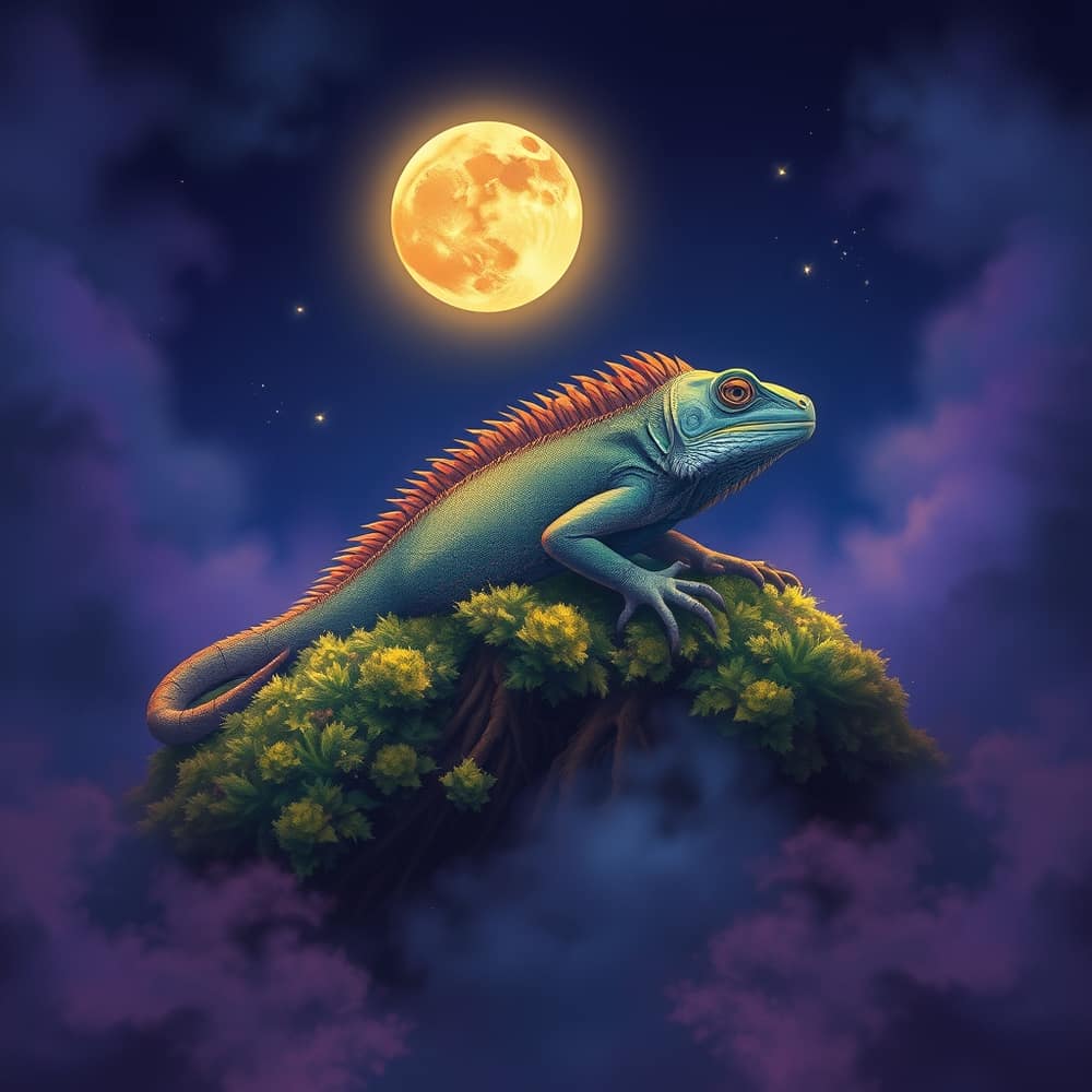 İguana rüya tabiri